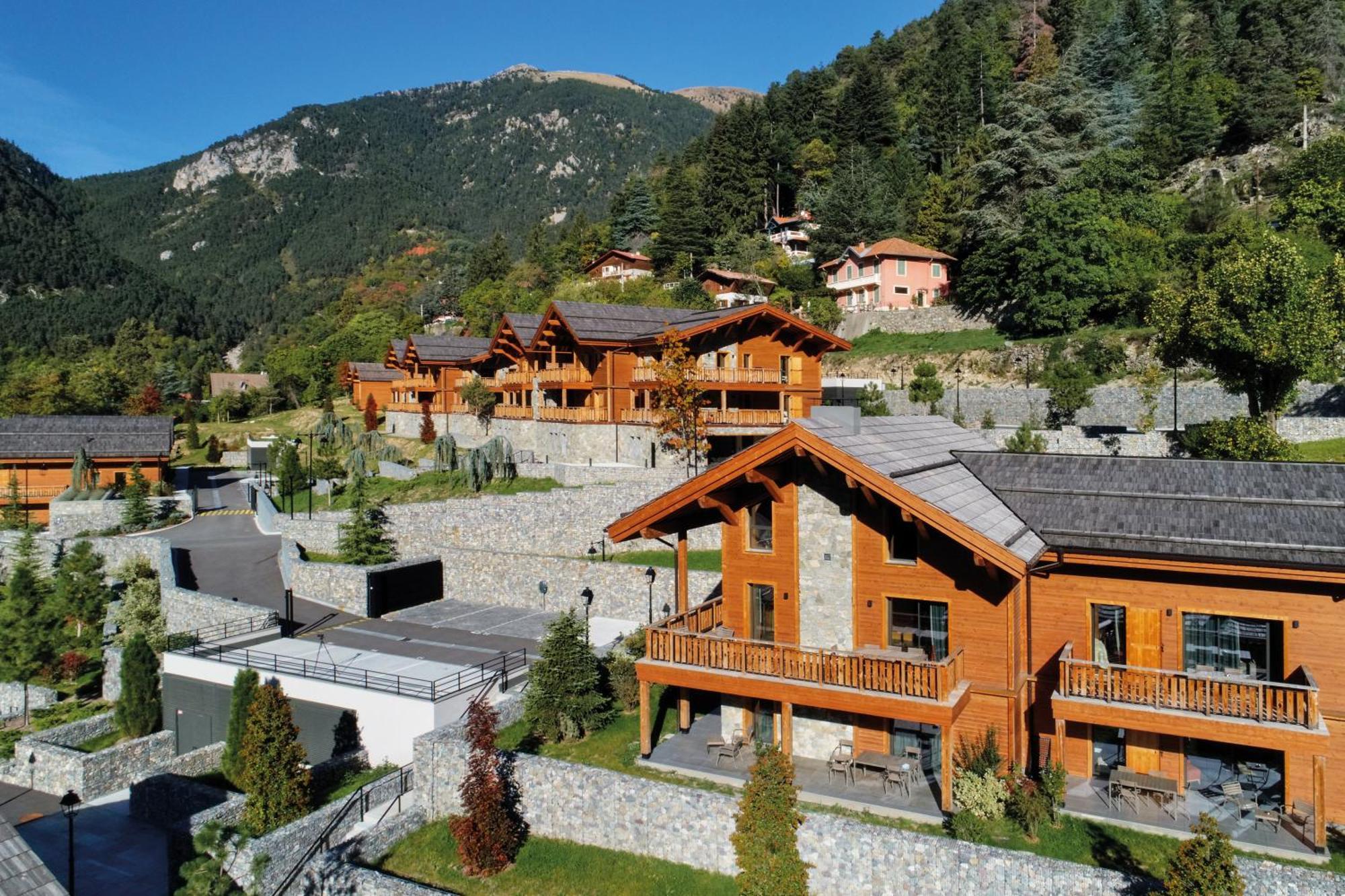 Pure Montagne Resort & Spa Saint-Martin-Vésubie Exterior foto